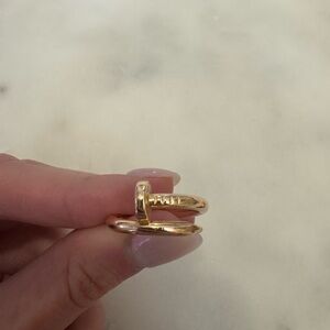 Cartier Juste Un Clou Ring (Classic Model) in Rose Gold